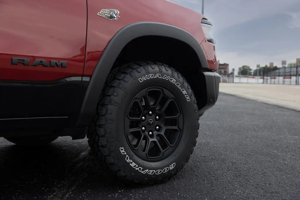 2026 Ram Rebel with HEMI® V-8 Symbol of Protest Badge
